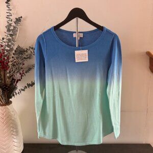 Belle Beach by Kim Gravel Dip Dye Sweater - Small